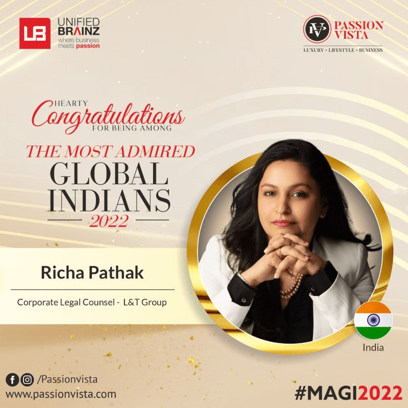 The Most Admired Global Indians 2022  Richa Pathak