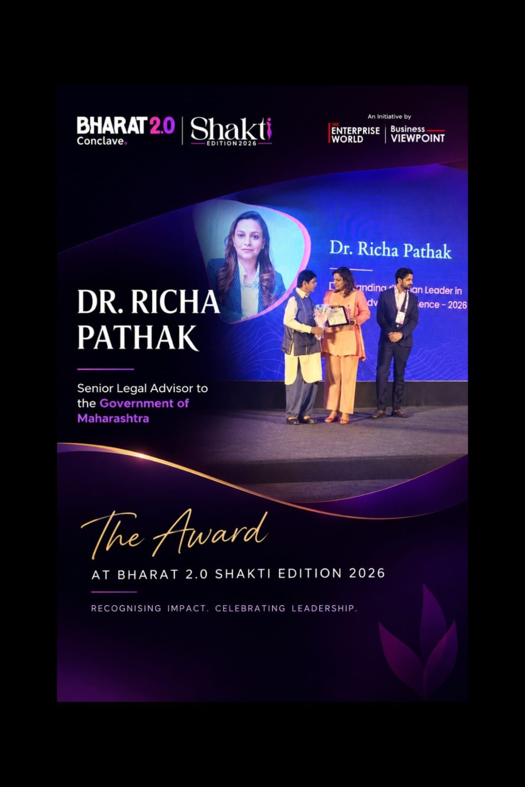 Outstanding Woman Leader in Advocacy & Excellence – 2026